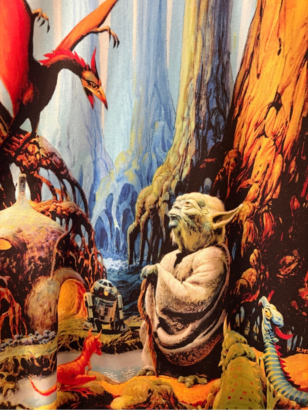 BlackMilk Star Wars Dagobah Evil Tee Dress - Picture 4 of 8